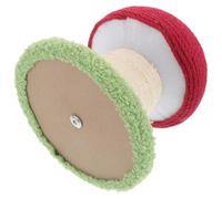 BATHVEVE Poteau à Griffer pour Chat en Sisal Forme Champignon Rouge, Griffoir Résistant à l'usure pour Intérieur, Accessoire Interactif et Décoratif pour Chaton