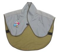 BATHVEVE Protection D'épaule Imperméable pour Perroquets et Cockatiels, Cape en Coton Lin Réutilisable, Facile à Enfiler et Anti-griffures pour Entraînement des Oiseaux