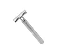 BATHVEVE Rasoir De Sécurité Acier Inoxydable Pour Hommes Design Texturé Pour Rasage Doux Sans Irritation Utilisation Professionnelle Domicile