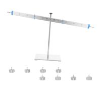 BATHVEVE Règle à Levier pour Démonstration Principe D'équilibre en Physique Support Stable en Alliage D'aluminium Matériel Pédagogique pour Salle de Classe
