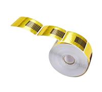 BATHVEVE Rouleau De 500 Feuilles Autocollantes Papier Pour Nail Art, Formes Carrées, Outil D’extension De Manucure, Guide Pour Extensions Ongles Gel Uv, Usage Professionnel Et Maison