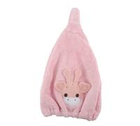 BATHVEVE Serviette De Séchage Rapide Fleece Avec Capuche Pour Femme Bonnet Absorbant Pour Cheveux Bouclés Épais Ou Fins Accessoire De Bain Pratique