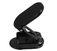 BATHVEVE Support Articulation Pliable Voiture Magnétique Téléphone de en Alliage Abs Réglable et Adhésif Nano Noir pour Bureau