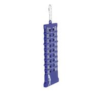BATHVEVE Tableau Plastic de Barre de Score Compétitions pour Précis Compteur Coups Portable en Plastique Bleu de Golf et Parties