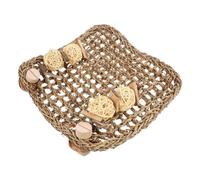 BATHVEVE Tapis pour Pattes de Cobaye en Bois Naturel, Coussinets Protecteurs pour Petits Animaux, Conçu pour Usage Domestique, Style Frais et Proche Nature