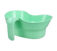 BATHVEVE Tasse de pour Soins Bucco-dentaires pour Soins Bucco-dentaires Portable Multifonction en Pp Vert Design Minimaliste et Pratique des Personnes Âgées et Patients