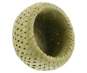 BATHVEVE Tissé, Petit Rangement Vert, pour Pique-niques et Présents Maison, Design Nid D'oiseau Élégant et Pratique