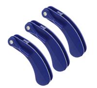 BATHVEVE Tourneur de Clés Aide à Tourner et Organiser 3pcs en Plastique Bleu Assistant Pratique pour Personnes Âgées et Handicapées pour Usage Quotidien