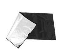 BATHVEVE Under Desk Privacy Panel with Cord Management Cover Self-Adhesive Cable Concealment Skirt for Office Workstation and Home Desk