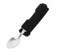 BATHVEVE Ustensiles Adaptatifs Acier Inoxydable pour Aide à Alimentation Cuillère Auto Alimentante pour Personnes Âgées et Patients Outils de Réhabilitation Multifonctionnels