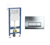 Bâti BASIC+ bouton DELTA50 droit CHR DUO114