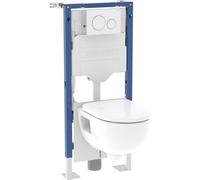 Bâti-pack® WC Geberit Duofix 112 cm Sig12 Si20R WC Renova semi-caréné TurboFlush - GEBERIT 118.240.KJ.1