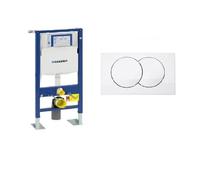 Bâti support - GEBERIT - Duofix Pro - Autoportant - Plaque Delta - Économie d'eau