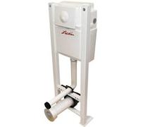 Bâti-support Virtuo One autoportant avec plaque de commande, réservoir 3/6 l - NICOLL - WBS1PAP