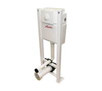 Bâti-support Virtuo One autoportant avec plaque de commande, réservoir 3/6 l - - WBS1PAP