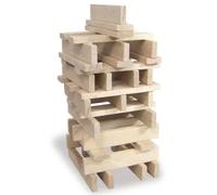 Vilac Planchettes Batibloc Classic 100 – 100 planchettes en bois massif