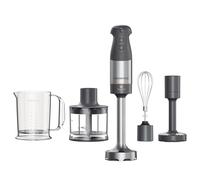 Kenwood Mixeur plongeant Triblade HBM60.307GY 1000 W Variateur de vitesse Pied inox 8 cm