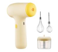 Batidora de Mano Electric Handheld - Utilisateur - Friendly Batidora de Inmersión | Fbat à la tige entièrement automatique, fouet électrique multifonctionnel pour cuisine, ail fouetté, viande hachée