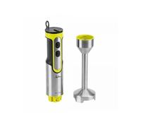 Jata JEBT1788 Mixeur plongeant, 1200 W, vitesse réglable, fonction Turbo, 4 lames en acier inoxydable, pied démontable, 17 000 tr/min, batte, hache, broyage, nettoyage facile