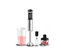 Cecotec Mixeur à main Power Neutron 1100MAX – 1100W, 4 lames titane noir, pied XL, verre 800 ml