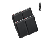 Batie - Combinaison Chauffante D'hiver, 5000mAh, 5V, Batterie For Pantalon Chauffant, Powerbank Externe For Gilet Chauffant, Veste, Gants, Vêtements Chauffants(4pcs)