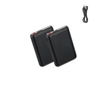 Batie - Combinaison Chauffante D'hiver, 5000mAh, 5V, Batterie For Pantalon Chauffant, Powerbank Externe For Gilet Chauffant, Veste, Gants, Vêtements Chauffants(2pcs)