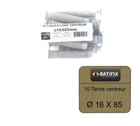 Batifix Pack de 10 Tamis à Cone centreur diamètre 16 x 85mm