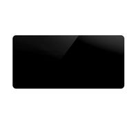 BATILEC - Radiateur Électrique LEONA Verre 2000W Noir - Inertie Céramique - Design Haut de Gamme - Programmable - Détection Fenêtre - Indicateur de Consommation - IP24 - Sécurité Enfant