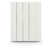 BATILEC - Radiateur ZILO 1000 W Inertie Céramique WiFi Connecté | Indice de protection IP24, Chauffage pour pièce de moins de 15m², Fonction connectable
