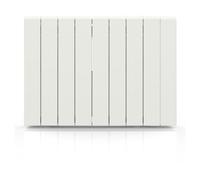 BATILEC - Radiateur ZILO 2000 W Cœur Céramique WiFi Connecté | Indice de protection IP24, Chauffage pour pièce de 25m², Fonction connectable