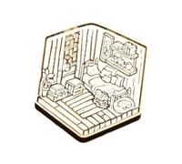 Bâtiment de cachet gravé - Sceau antique - Remplacement pour invitations, enveloppes, accessoires de scrapbooking, sceau de cire