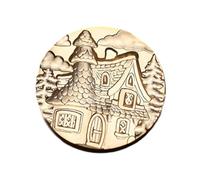 Bâtiment de cachet gravé - Sceau antique - Remplacement pour invitations, enveloppes, accessoires de scrapbooking, sceau de cire