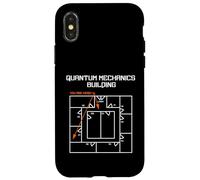 Bâtiment de mécanique quantique Coque pour iPhone X/XS