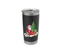 Bâtiment de Noël Brique Maître Brique Builder Gobelet isotherme en acier inoxydable double paroi