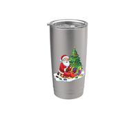 Bâtiment de Noël Brique Maître Brique Builder Gobelet isotherme en acier inoxydable double paroi