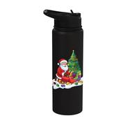 Bâtiment de Noël Brique Maître Brique Builder Stainless Steel Insulated Water Bottle