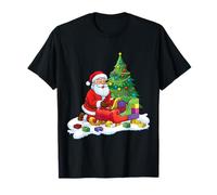 Bâtiment de Noël Brique Maître Brique Builder T-Shirt