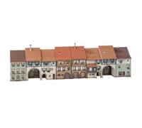 Bâtiments en relief - FALLER - 232174 - Façades colorées - 6 éléments - Multicolore