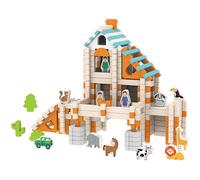 Bâtiments pour bébé 1-3, Blocs de Construction en Bois | Bâtiment coloré pour drôles sûrs - Jouets de développement de Voyage pour pour Les Mariages, Anniversaires, anniver