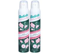 BATISTE Naturally Shampooing Sec - Fibre de Bambou et Gardernia Spray 2x200 ml