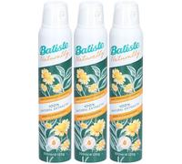 BATISTE Naturally Shampooing Sec - Thé Vert et Camomille Spray 3x200 ml
