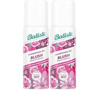 Batiste Shampooing Sec Blush Format Voyage - Rafraîchit Durablement les Cheveux et Apporte du Volume - Parfum Floral - 50ml