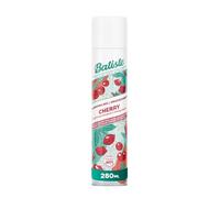 Batiste Shampooing Sec Cherry - Parfum fruité de cerise - Grand Format | Shampoing sec qui apporte fraîcheur et volume - Formule à base d'amidon de riz pour absorber l'excès de sébum - 280ml
