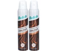 Batiste® Shampooing sec Cheveux foncés Spray Sec 2x200 ml