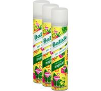 Batiste shampooing sec, Noix de coco et Exotique Tropical, frais cheveux, pour tout types de cheveux, lot de 3 x 200 ml