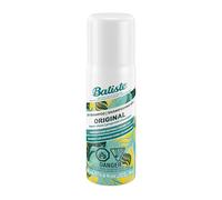 Batiste Shampooing Sec Original - Parfum Citronné - Format Voyage - 50ml | Shampoing sec qui apporte fraîcheur et volume - Formule à base d'amidon de riz pour absorber l'excès de sébum - 50ml