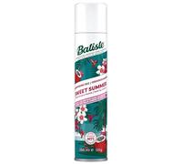 Batiste Shampooing Sec, Sweet Summer, Rafraichit les Cheveux et Apporte du Volume, Parfum Monoï, Noix de Coco et Vanille, Absorbe Excès de Sebum, Sans Rinçage, 200ml