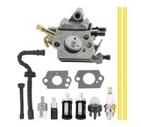 BATIVFLUG Outil Compatible avec Carburateur Compatible avec tronçonneuse Stihl MS192 MS192T MS192TC Carburateur de Remplacement Compatible avec Zama C1Q-S258 Remplace 1137-120-0650