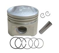 BATIVFLUG Outil Compatible avec Ensemble de Segments de Piston pour pièces de Moteur, alésage 37 mm, kit de Segments de Piston de Remplacement adapté pour SYM Mio50 XS1P37QMA 13010-A1A-000 50cc