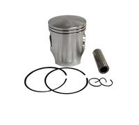 BATIVFLUG Outil Compatible avec Pièces de Moteur Ensemble de Segments de Piston, alésage 58 mm Kit de Segments de Piston de Remplacement adapté pour Compatible avec Yamaha RX135 RXK135